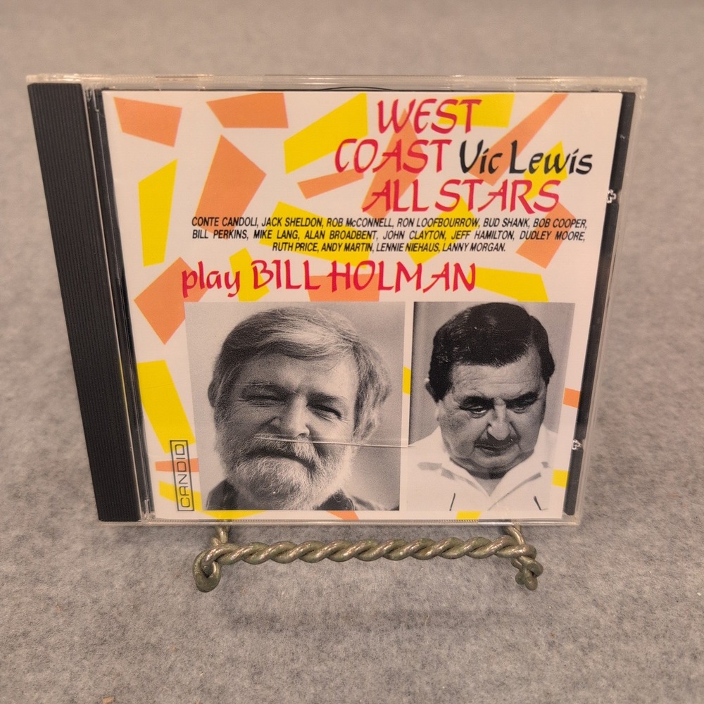 Vic Lewis West Coast All Stars Play Bill Holman Jazz CD Candid CCD79535 1991 - Picture 1 of 2